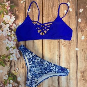 Large 2 piece swimming suit